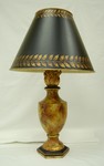 image of Flame Marblized Urn Lamp